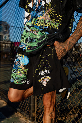 BP x Warheads Mega Sour Tour Shorts