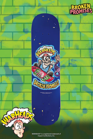 BP x Warheads Sour Grab Skate Deck
