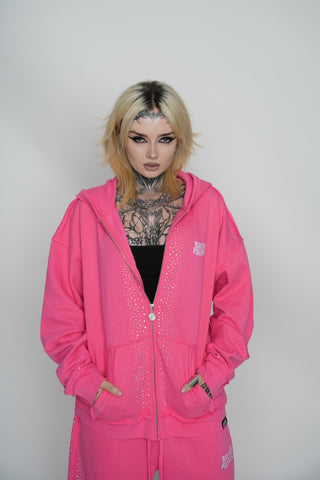 Bougie Rhinestone Hoodie