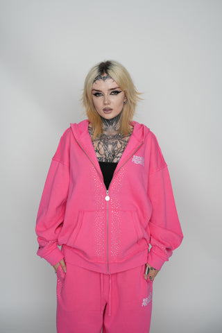 Bougie Rhinestone Hoodie