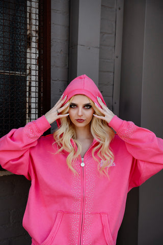 Bougie Rhinestone Hoodie