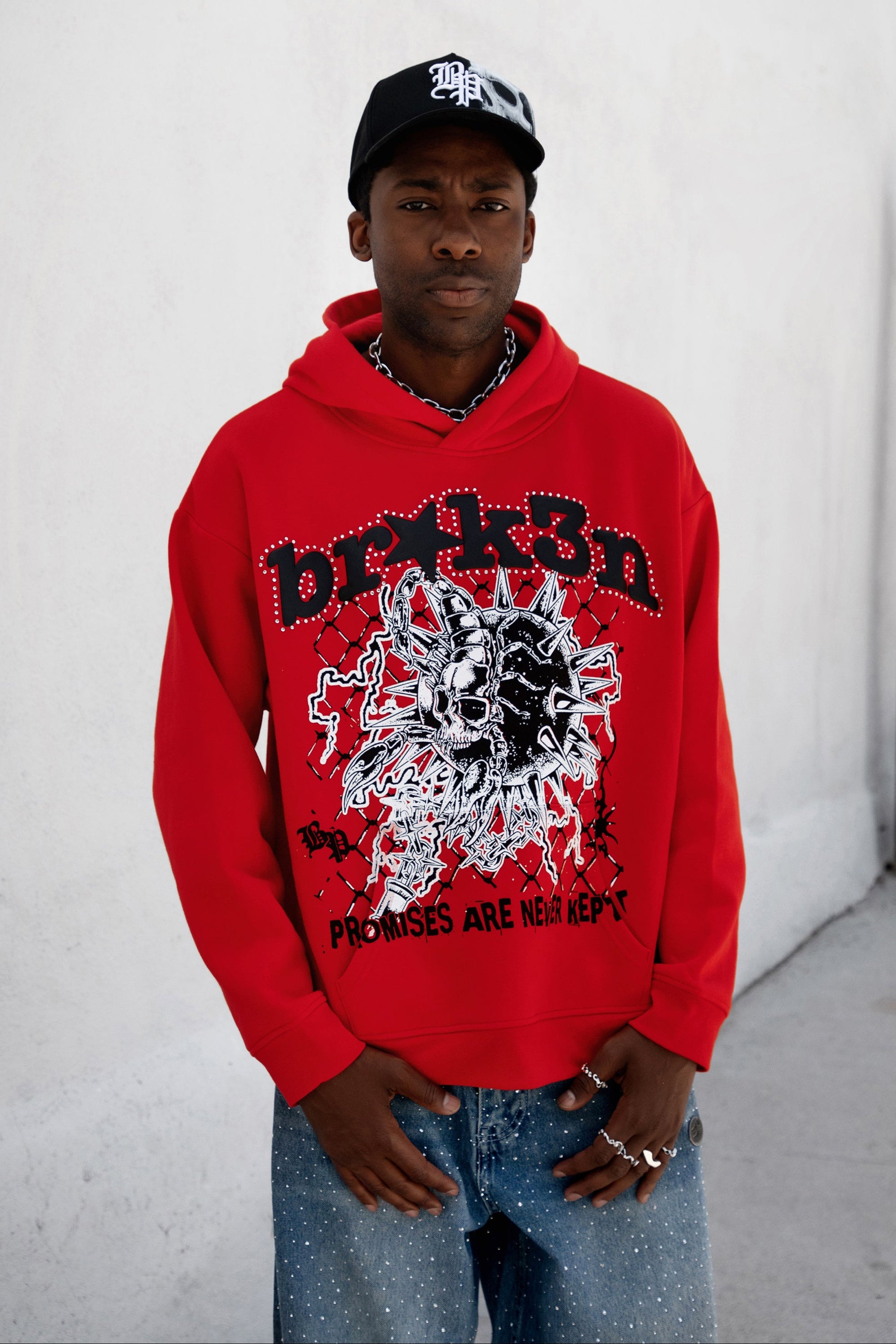 Breakthrough Rhinestone Hoodie