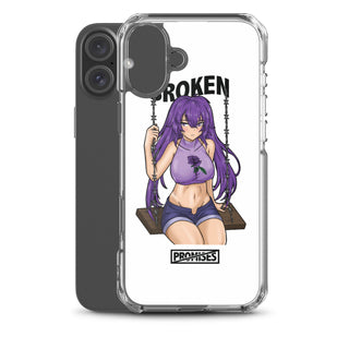 Broken Anime Girl iPhone Case