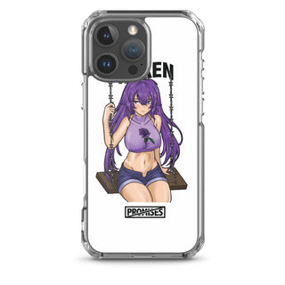 Broken Anime Girl iPhone Case