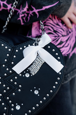 Broken Heartshaped Crossbody Bag