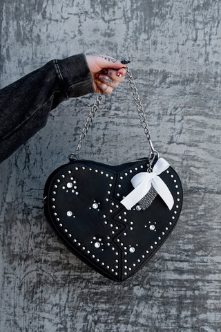 Broken Heartshaped Crossbody Bag