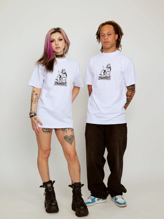 Bully Tee White