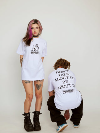 Bully Tee White