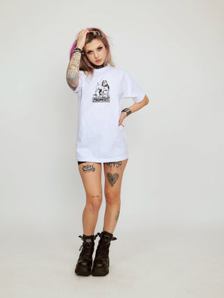 Bully Tee White