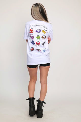 Butterfly Guide Tee White