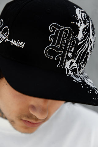Chaos Storm Snapback Black