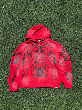 Chaotic Harmony Hoodie Red