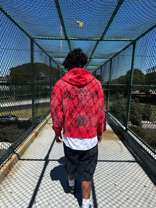 Chaotic Harmony Hoodie Red