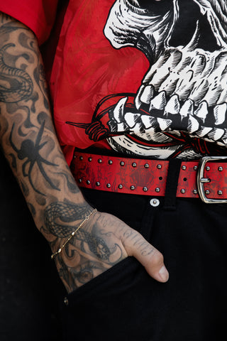 Chaotic Harmony Studded Belt