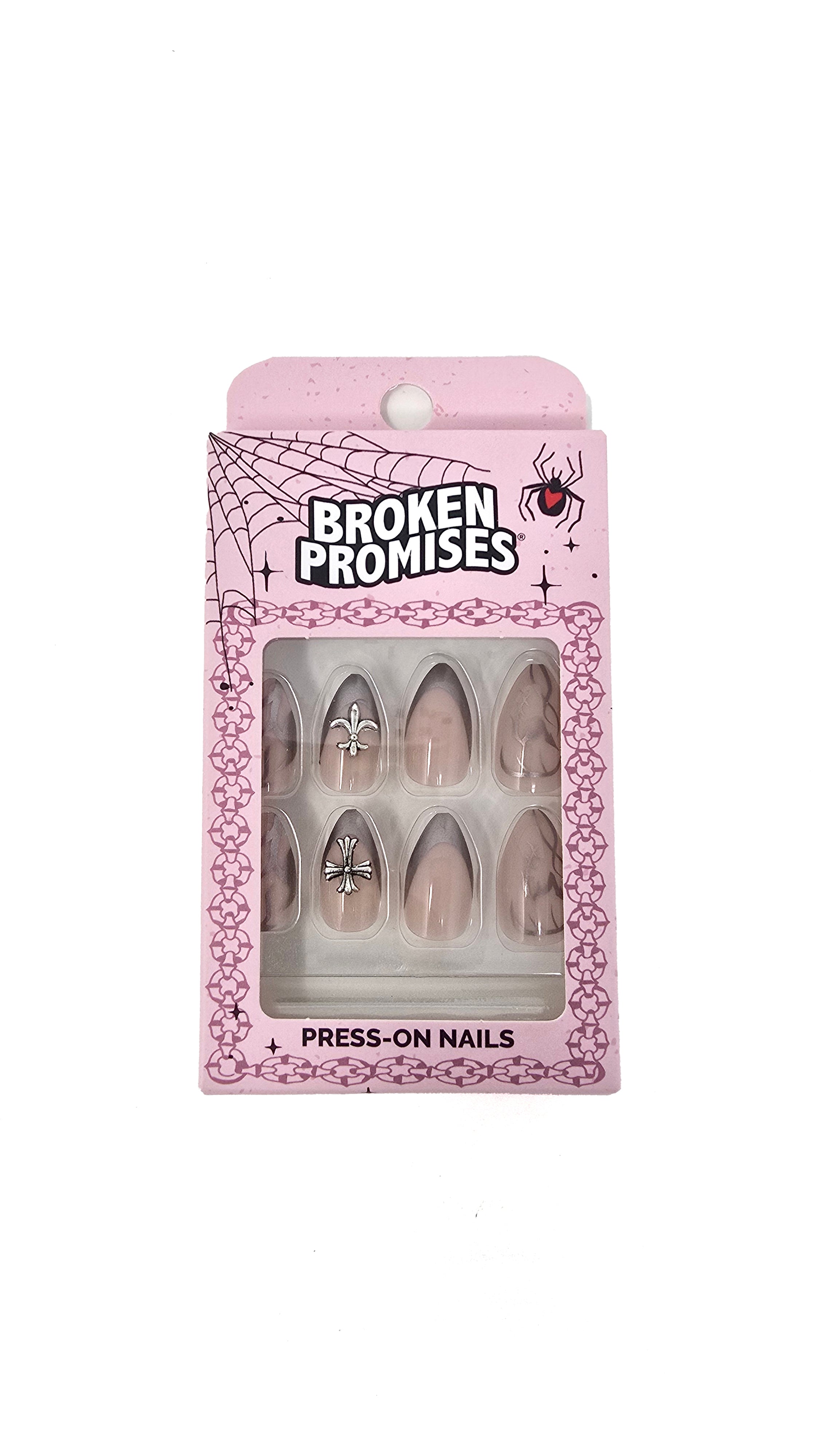Chrome Press-on Nails