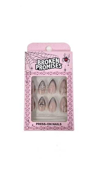 Chrome Press-on Nails