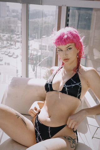 Chrome Wire Bikini Bottom