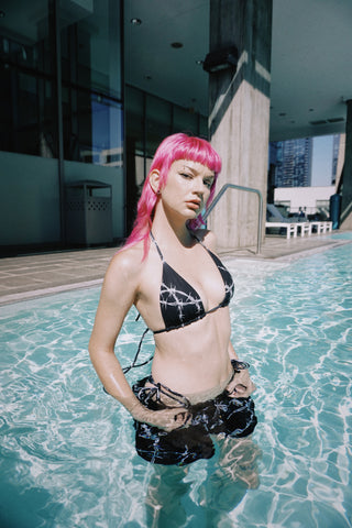 Chrome Wire Bikini Top