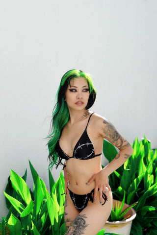 Chrome Wire Bikini Top