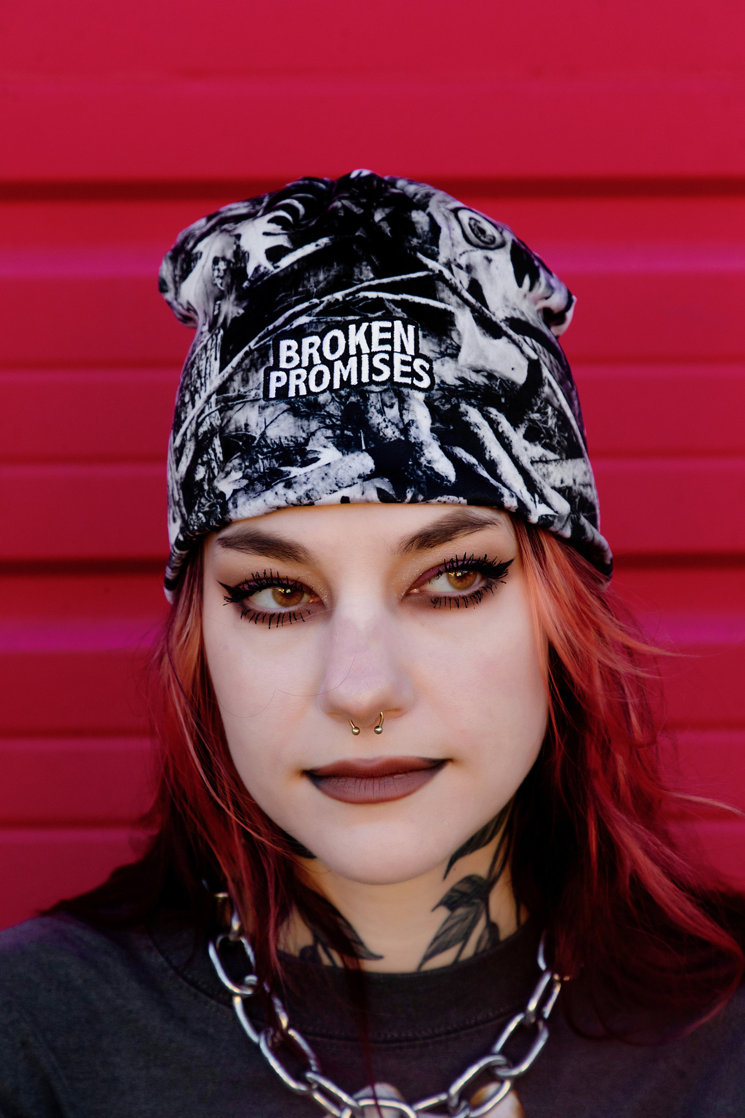 Cremation Camo Skully Beanie