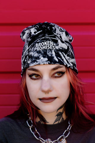 Cremation Camo Skully Beanie