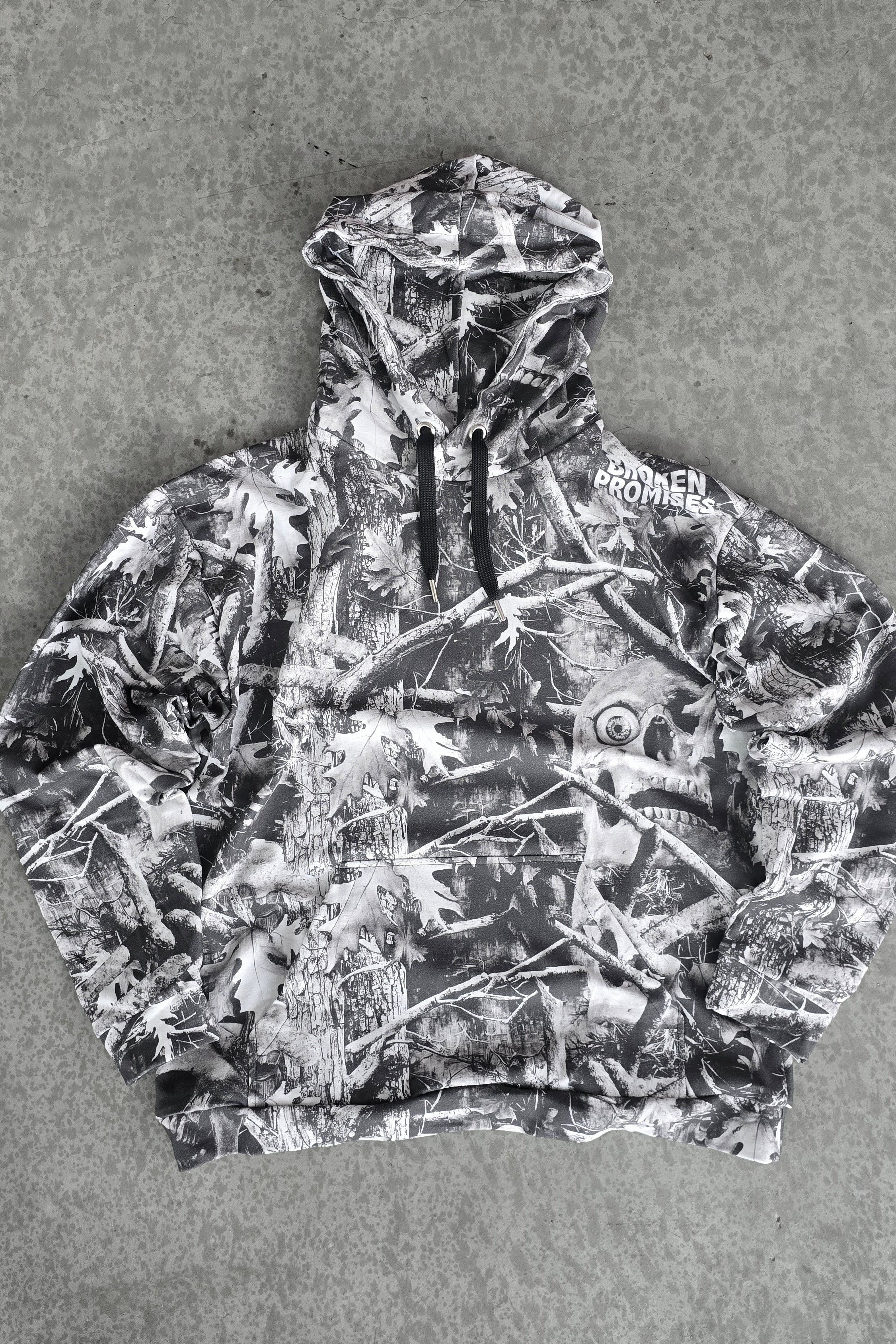 Cremation Cotton AOP Lightweight Hoodie