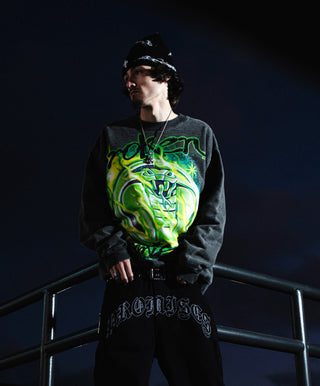 Cross Your Mind Crew Neck Sweatshirt