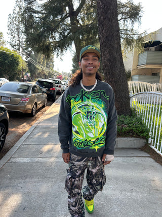 Cross Your Mind Crew Neck Sweatshirt