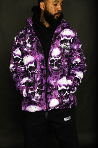 Crypt Puffer Jacket Purple