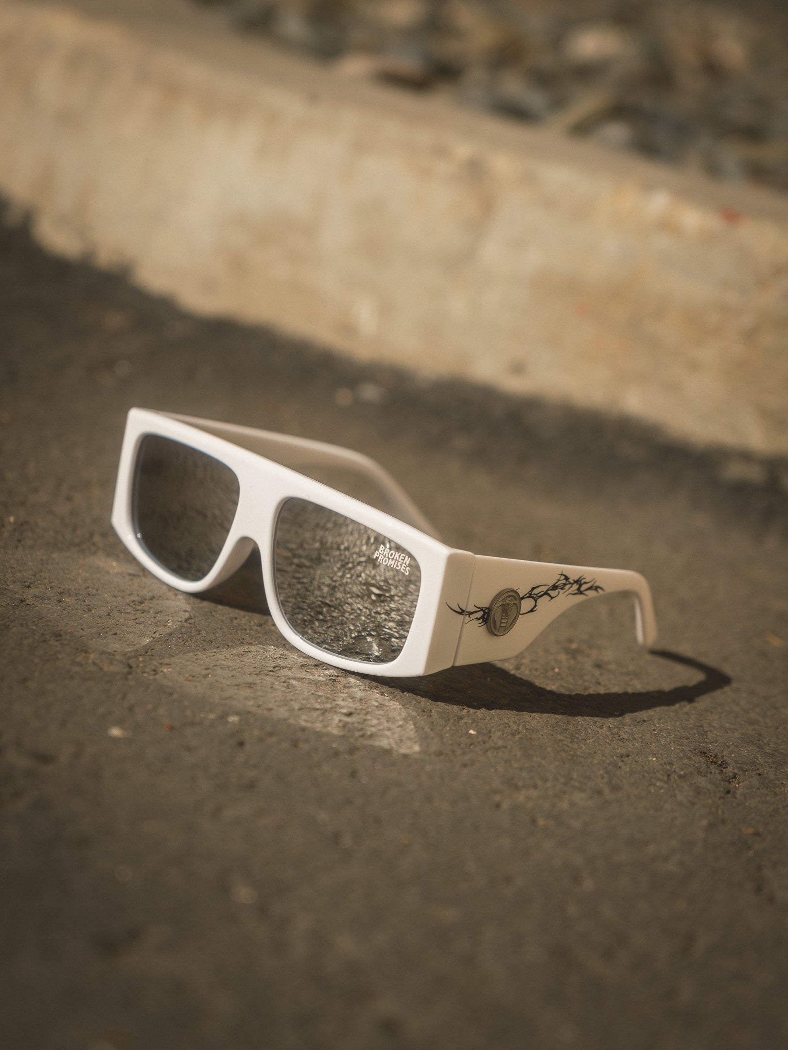 Cyber Sunglasses White