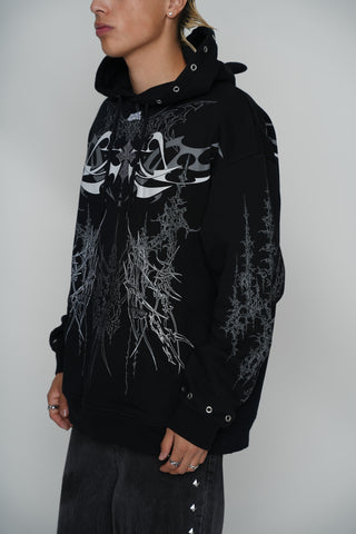 Cybercore Horned Hoodie