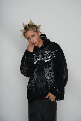 Cybercore Horned Hoodie