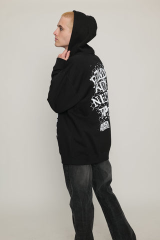 Death Rocker Zip Up Hoodie