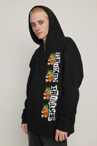 Death Rocker Zip Up Hoodie