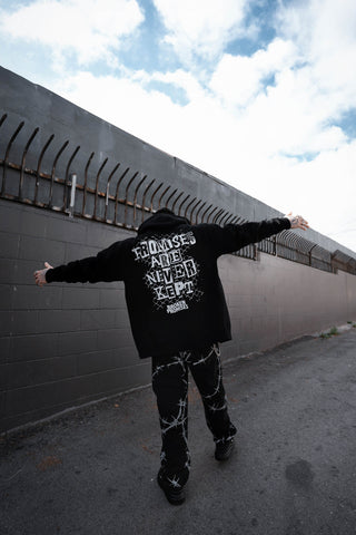 Death Rocker Zip Up Hoodie