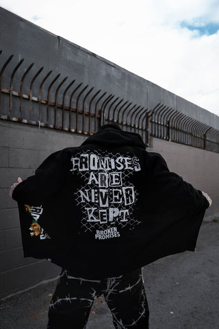 Death Rocker Zip Up Hoodie