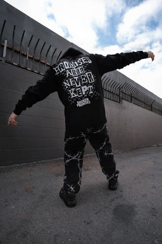 Death Rocker Zip Up Hoodie