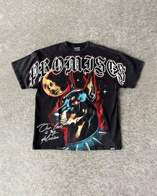 Delusion Tee Rhinestone Back