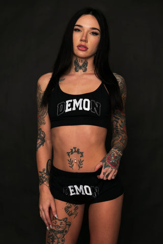 Demon Bralette Black