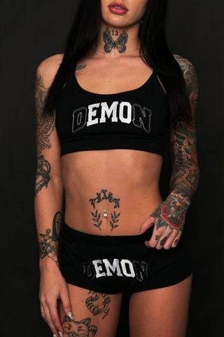 Demon Bralette Black