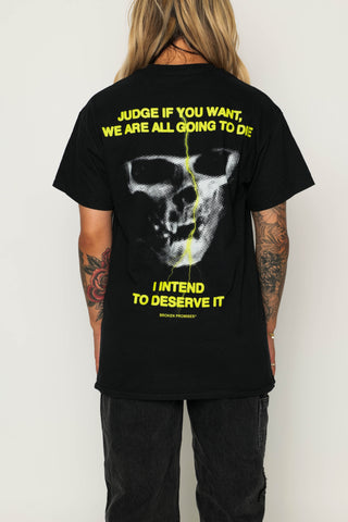 Deserve It Tee Black