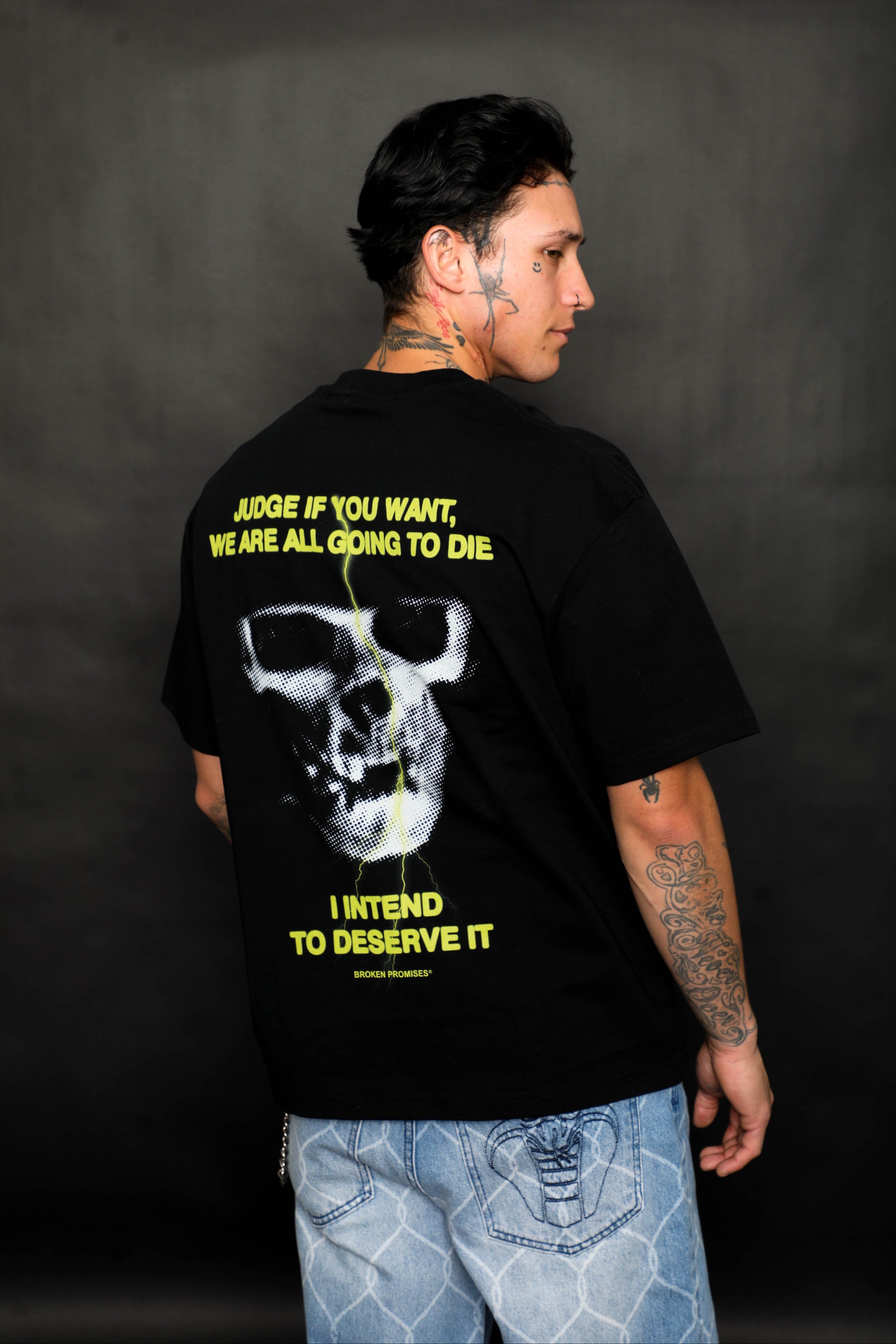 Deserve It Tee Black