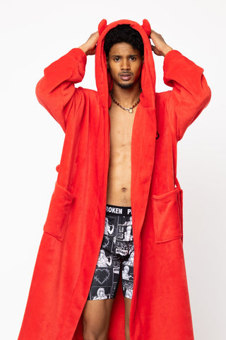 Devil Horn Robe Red