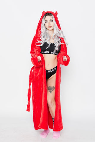 Devil Horn Robe Red