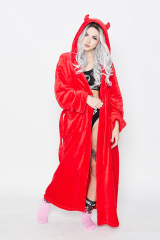 Devil Horn Robe Red