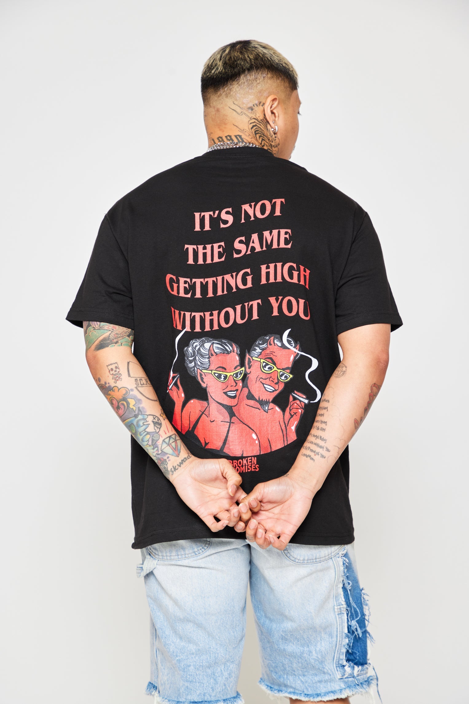 Devil's Lettuce Tee Black