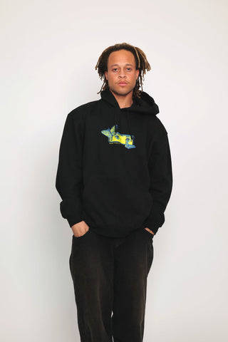 Dopamine Hoodie Black