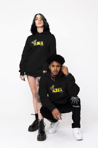 Dopamine Hoodie Black