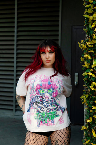 Dystopia Tee Pink
