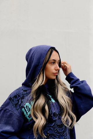 Endless Rhinestone Hoodie